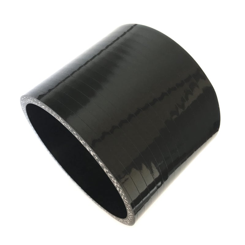 Ticon 3.5" ID Straight Silicone Hose Coupler, High Temp 4-Ply Reinforced (Qty 1) - 131-08903-0401 - Ticon Industries - Image 1
